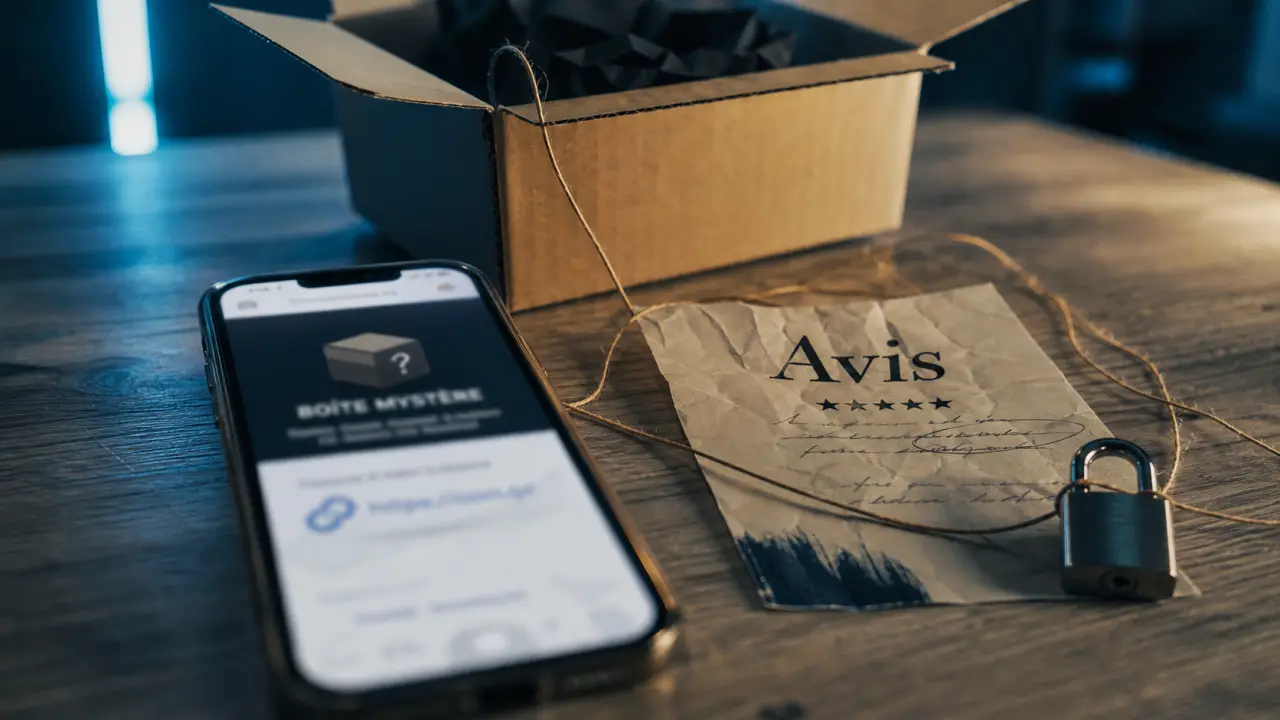 Boite mystère shein avis : lien suspect