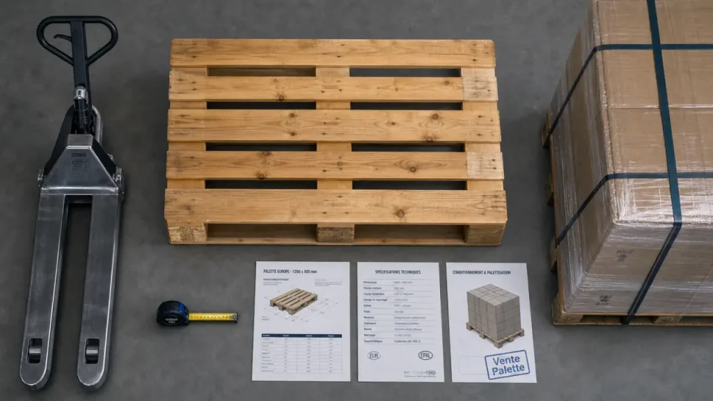 Vente palette Europe en bois : choix selon l’usage