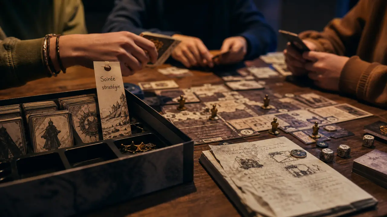 Jeux de société ado pour une soirée stratégie sur table